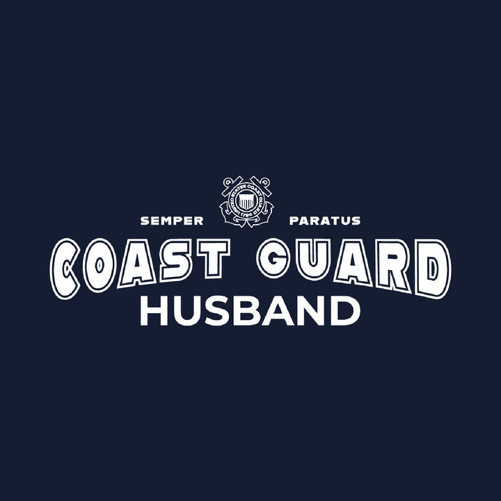 Coast Guard Husband Crewneck (Navy)