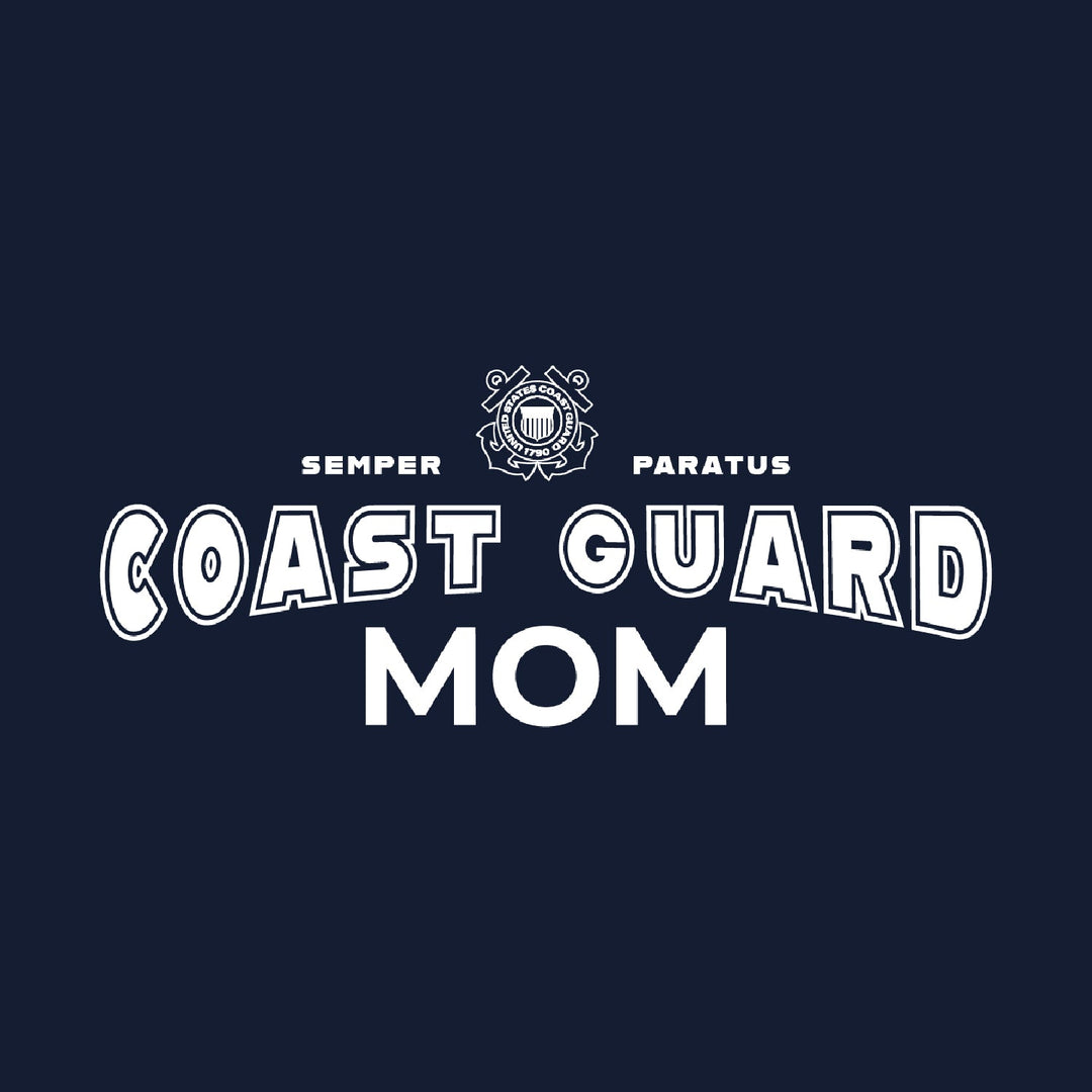 Coast Guard Mom Crewneck (Navy)