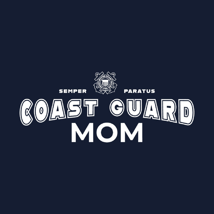 Coast Guard Mom Crewneck (Navy)