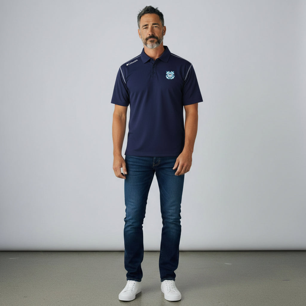 Coast Guard Columbia Shotgun Polo*