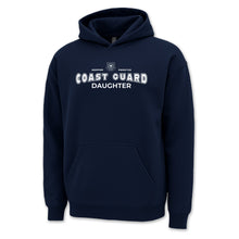 Load image into Gallery viewer, Coast Guard Daughter Hood (Navy)
