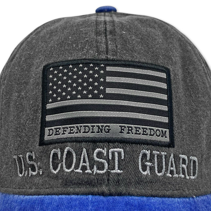 Coast Guard Defending Freedom Xtreme Bent Hat