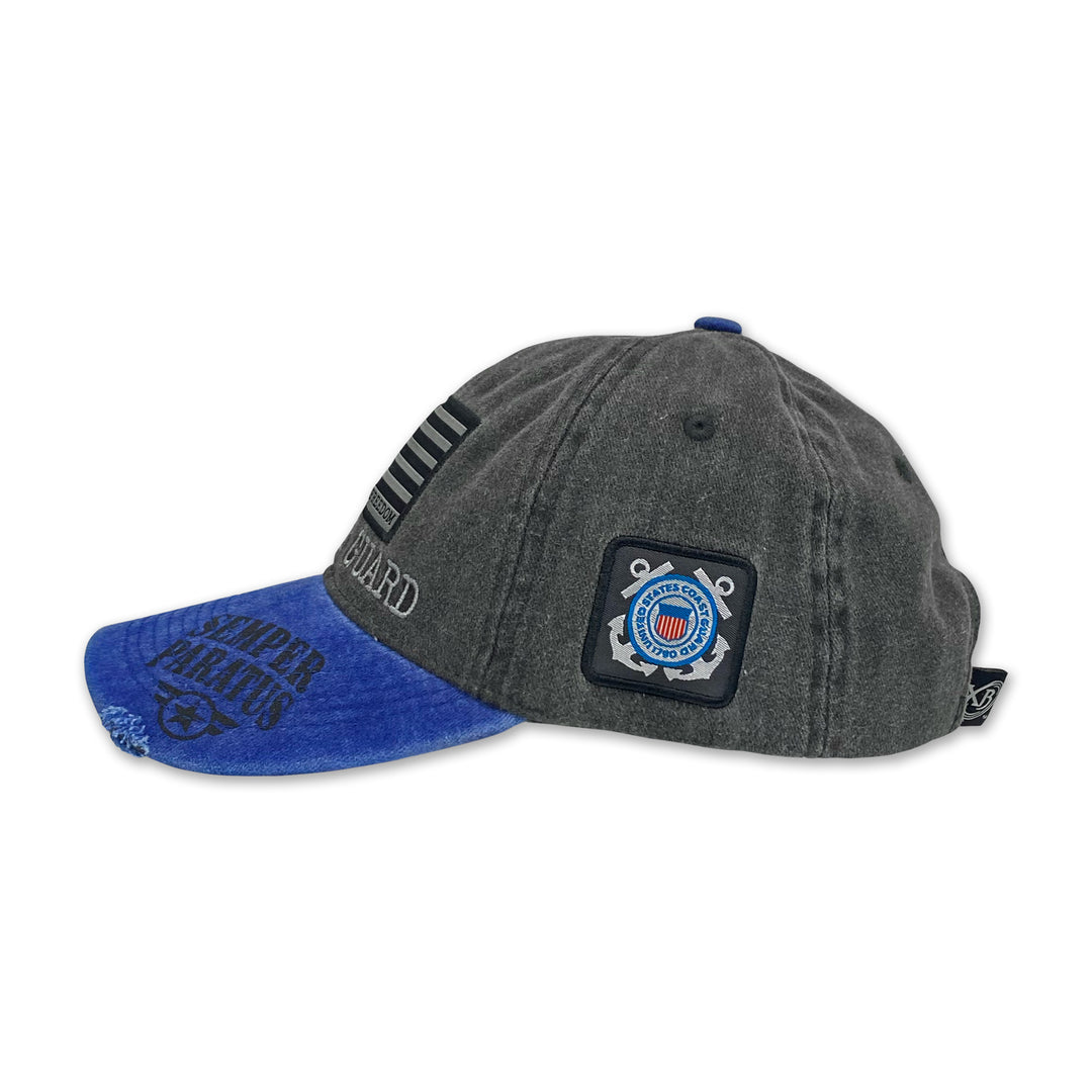 Coast Guard Defending Freedom Xtreme Bent Hat