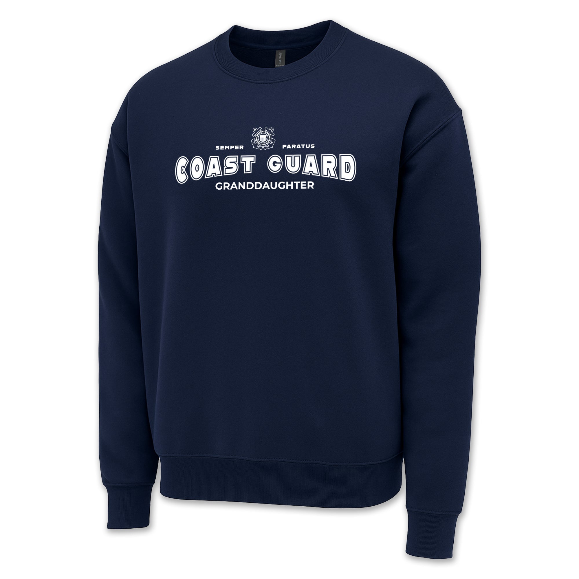 Coast Guard Granddaughter Crewneck (Navy)