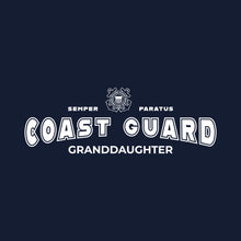 Load image into Gallery viewer, Coast Guard Granddaughter Crewneck (Navy)