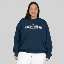 Load image into Gallery viewer, Coast Guard Granddaughter Crewneck (Navy)