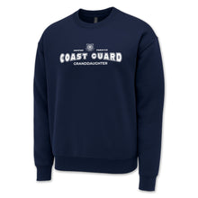 Load image into Gallery viewer, Coast Guard Granddaughter Crewneck (Navy)
