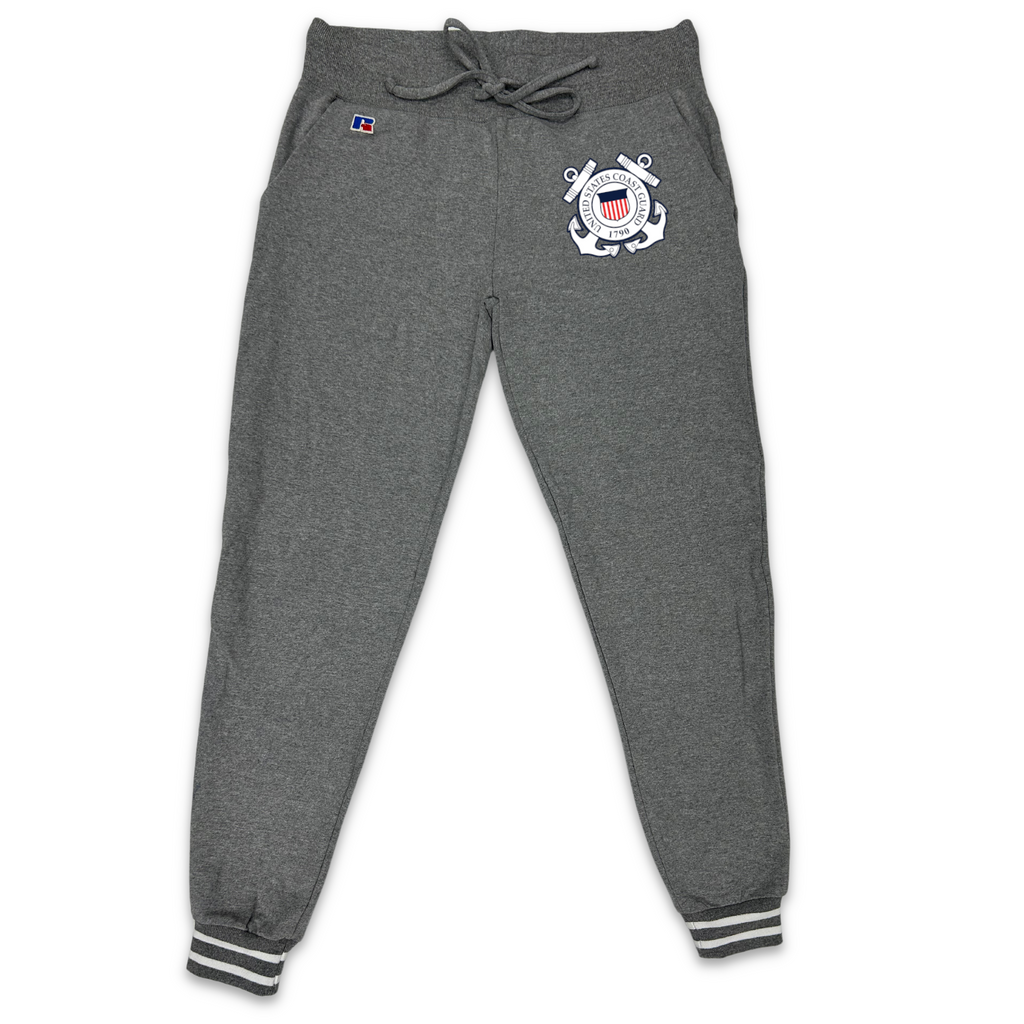 Coast Guard Seal Ladies French Terry Jogger