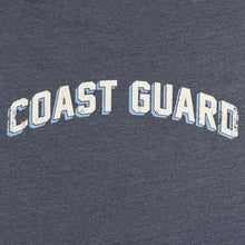 Load image into Gallery viewer, Coast Guard Ladies Distressed Arch Hood (Navy)