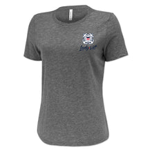 Load image into Gallery viewer, Coast Guard Lady Vet Left Chest Logo Ladies T-Shirt