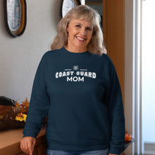 Load image into Gallery viewer, Coast Guard Mom Crewneck (Navy)
