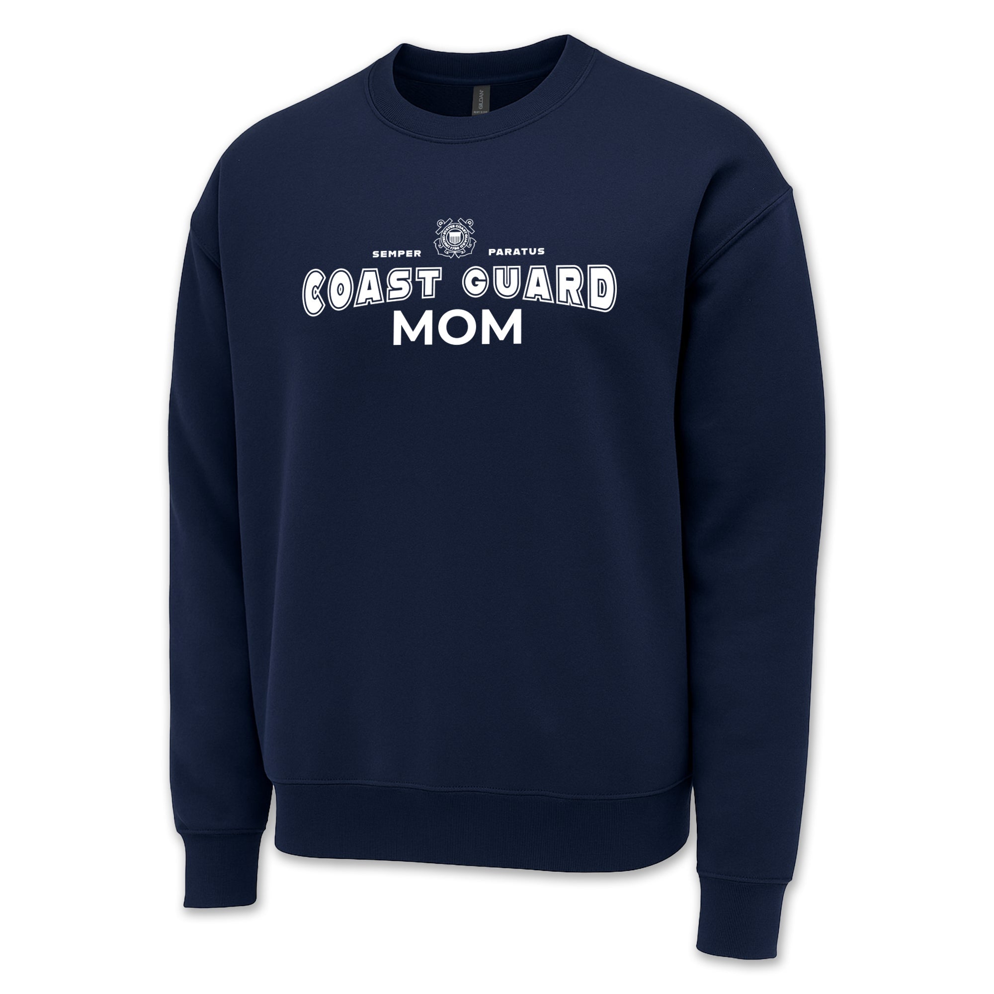 Coast Guard Mom Crewneck (Navy)