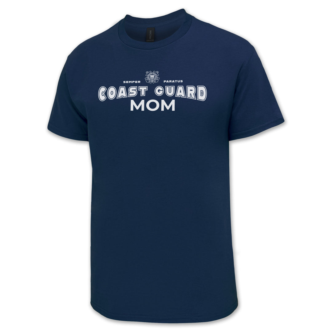 Coast Guard Mom T-Shirt (Navy)