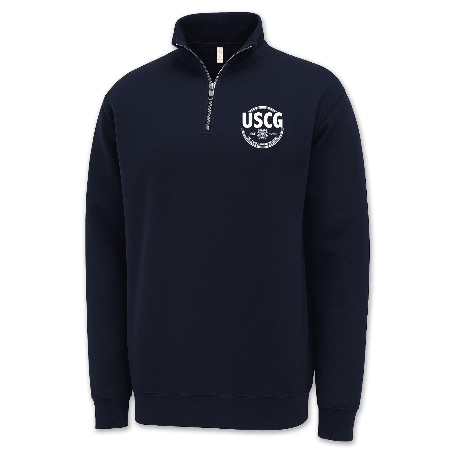 Coast Guard Retired 1/4 Zip