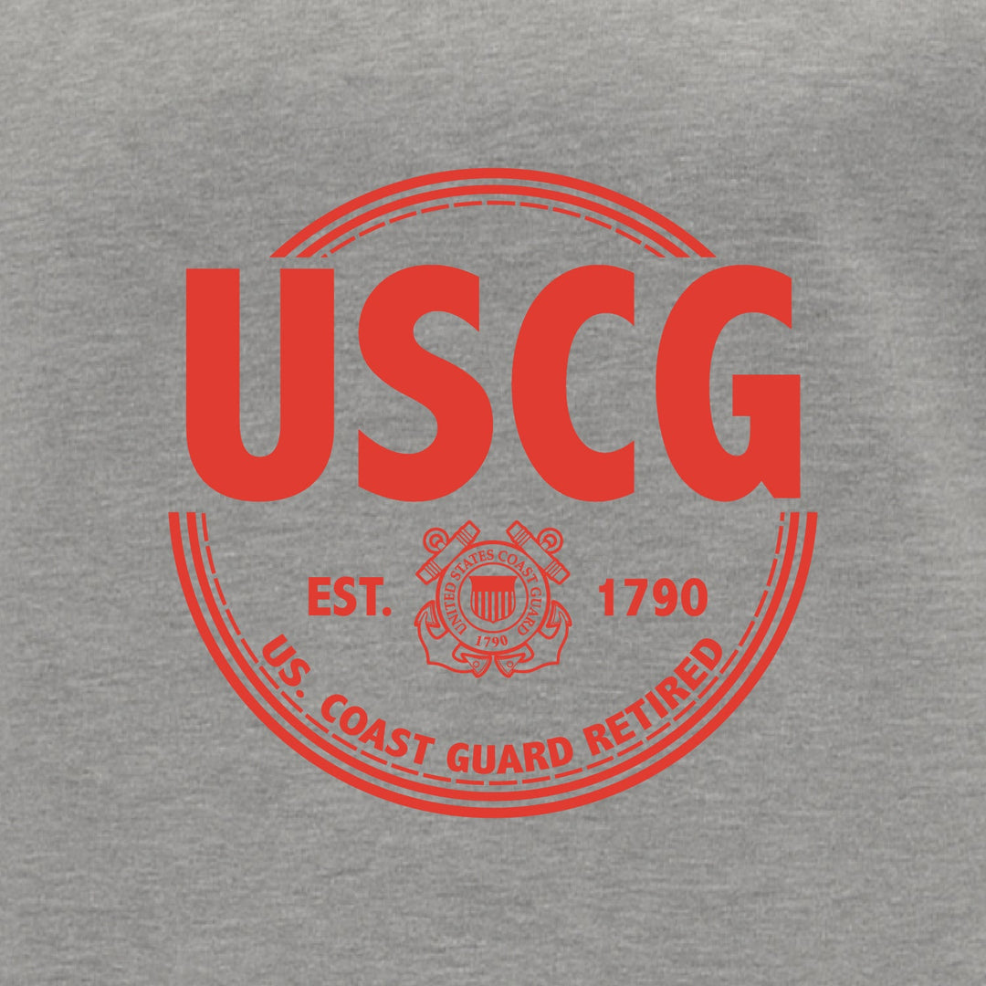Coast Guard Retired 1/4 Zip
