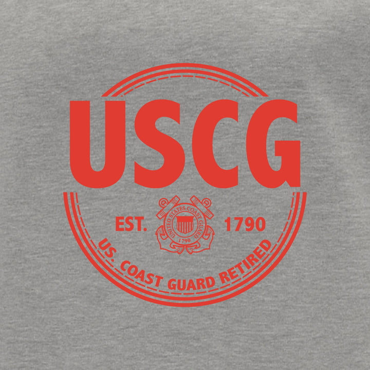 Coast Guard Retired 1/4 Zip