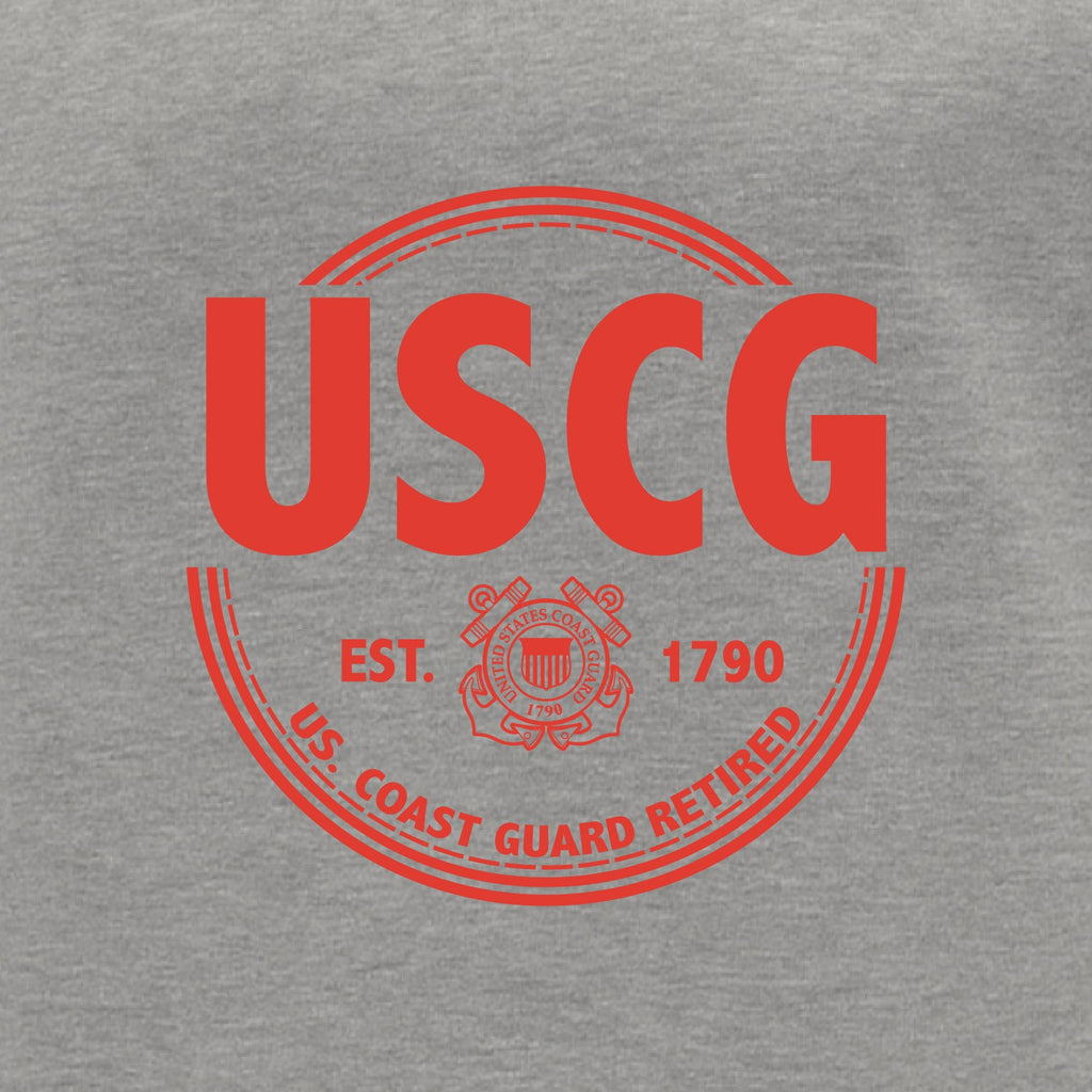 Coast Guard Retired 1/4 Zip