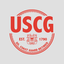 Load image into Gallery viewer, Coast Guard Retired Ladies T-Shirt