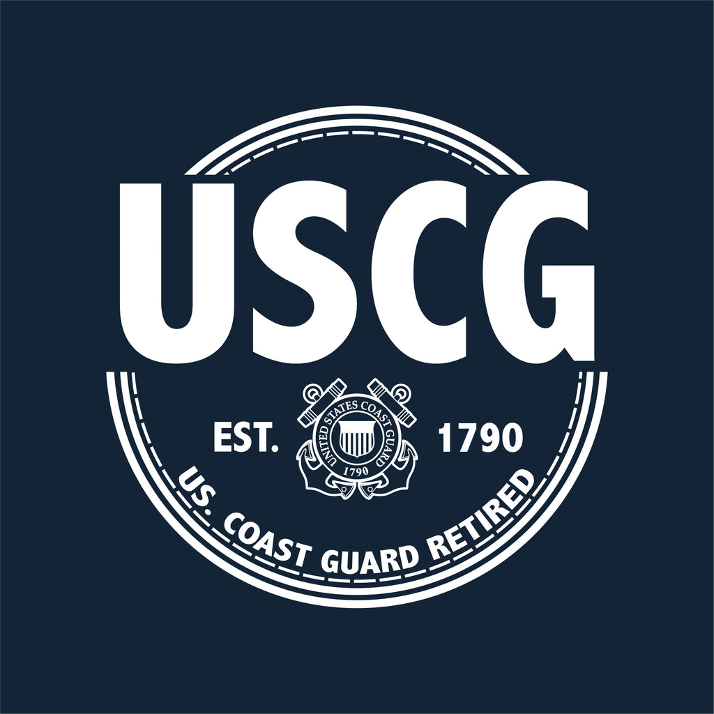 Coast Guard Retired Ladies T-Shirt