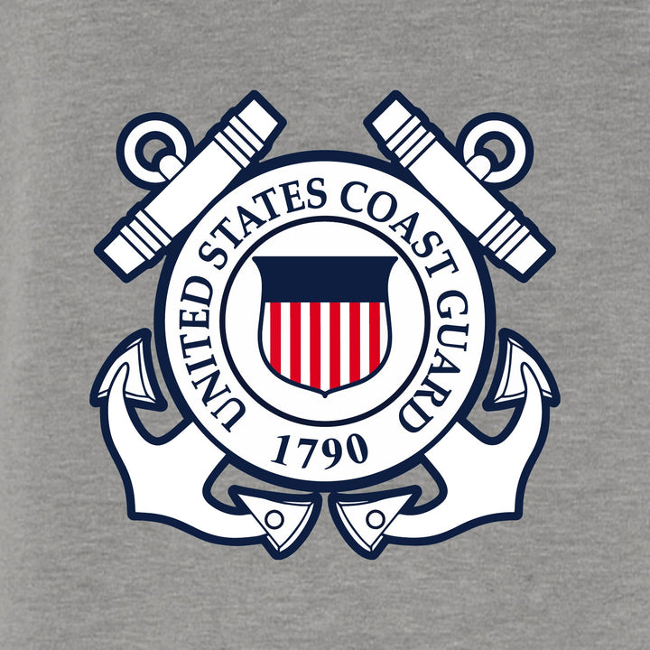 Coast Guard Seal Logo Full Zip Hood