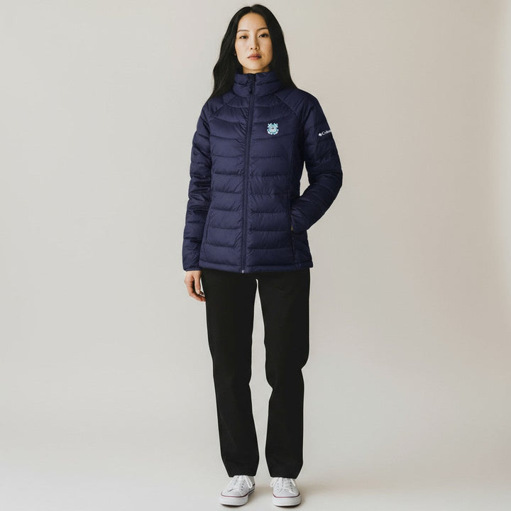 Coast Guard Seal Columbia Women's Powder Lite II Jacket (Navy)*