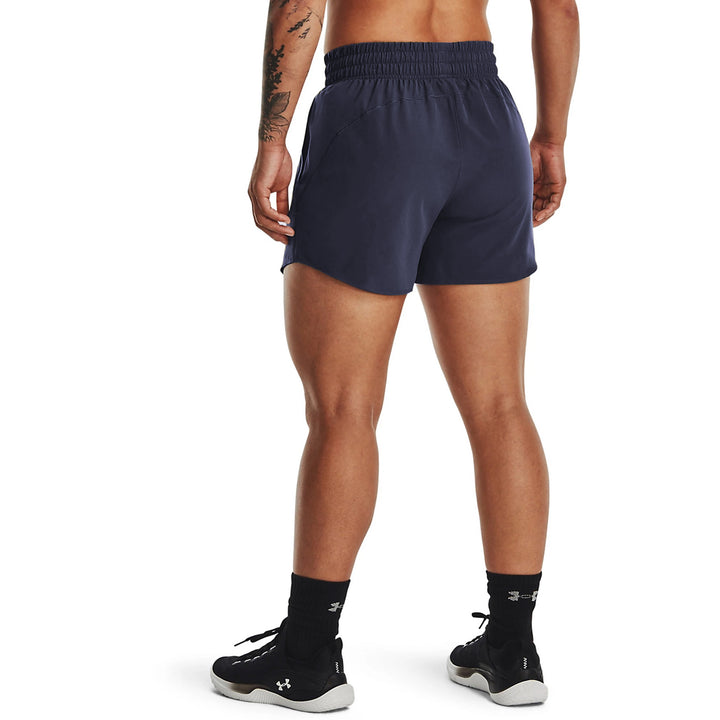 Coast Guard Seal Ladies Under Armour Flex Woven Short (Navy)