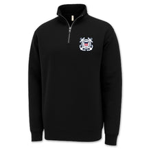 Load image into Gallery viewer, Coast Guard Seal Logo 1/4 Zip