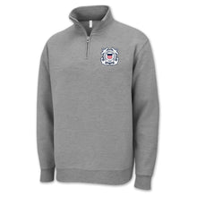 Load image into Gallery viewer, Pick Your Design Coast Guard 1/4 Zip Sweatshirt (Grey)