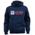Pick Your Design Coast Guard Youth Hooded Sweatshirt (Navy)