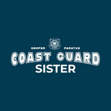 Load image into Gallery viewer, Coast Guard Champion Sister Ladies Crewneck (Navy)