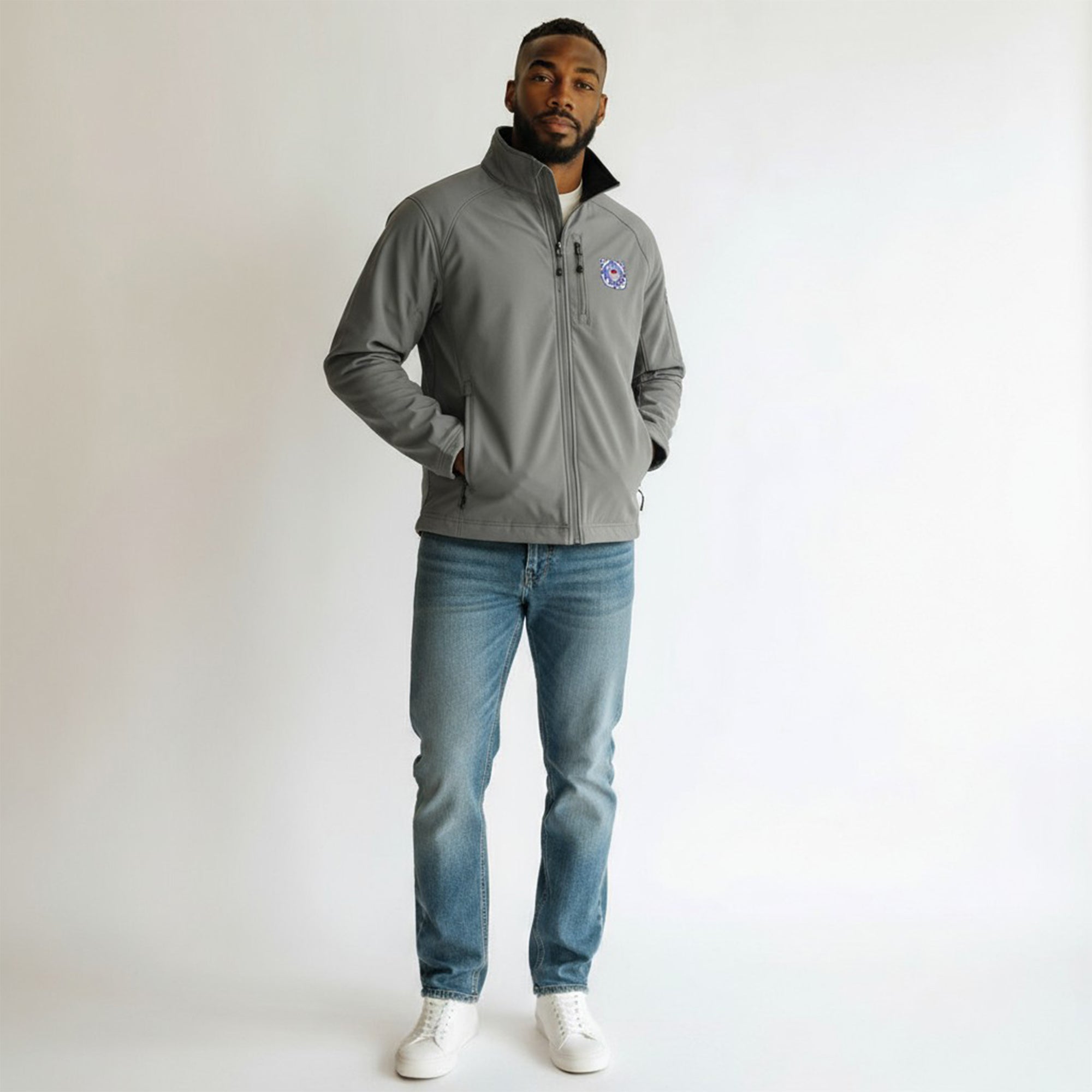 Coast Guard Soft Shell Jacket (Silver) – Coast Guard Gear