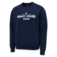 Load image into Gallery viewer, Coast Guard Son Crewneck (Navy)