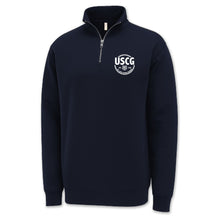 Load image into Gallery viewer, Coast Guard Veteran 1/4 Zip