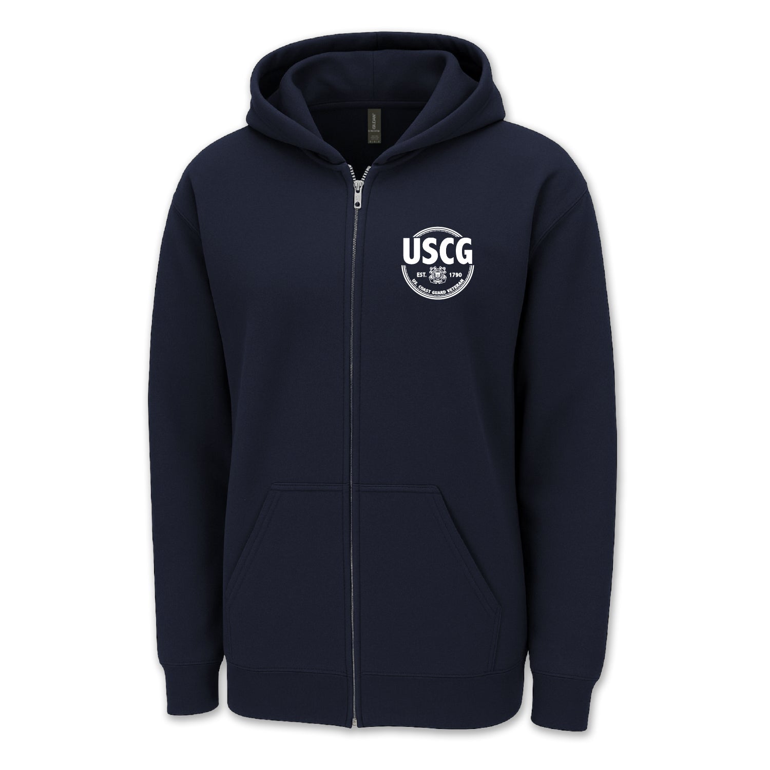 Coast Guard Veteran Full-Zip Hood