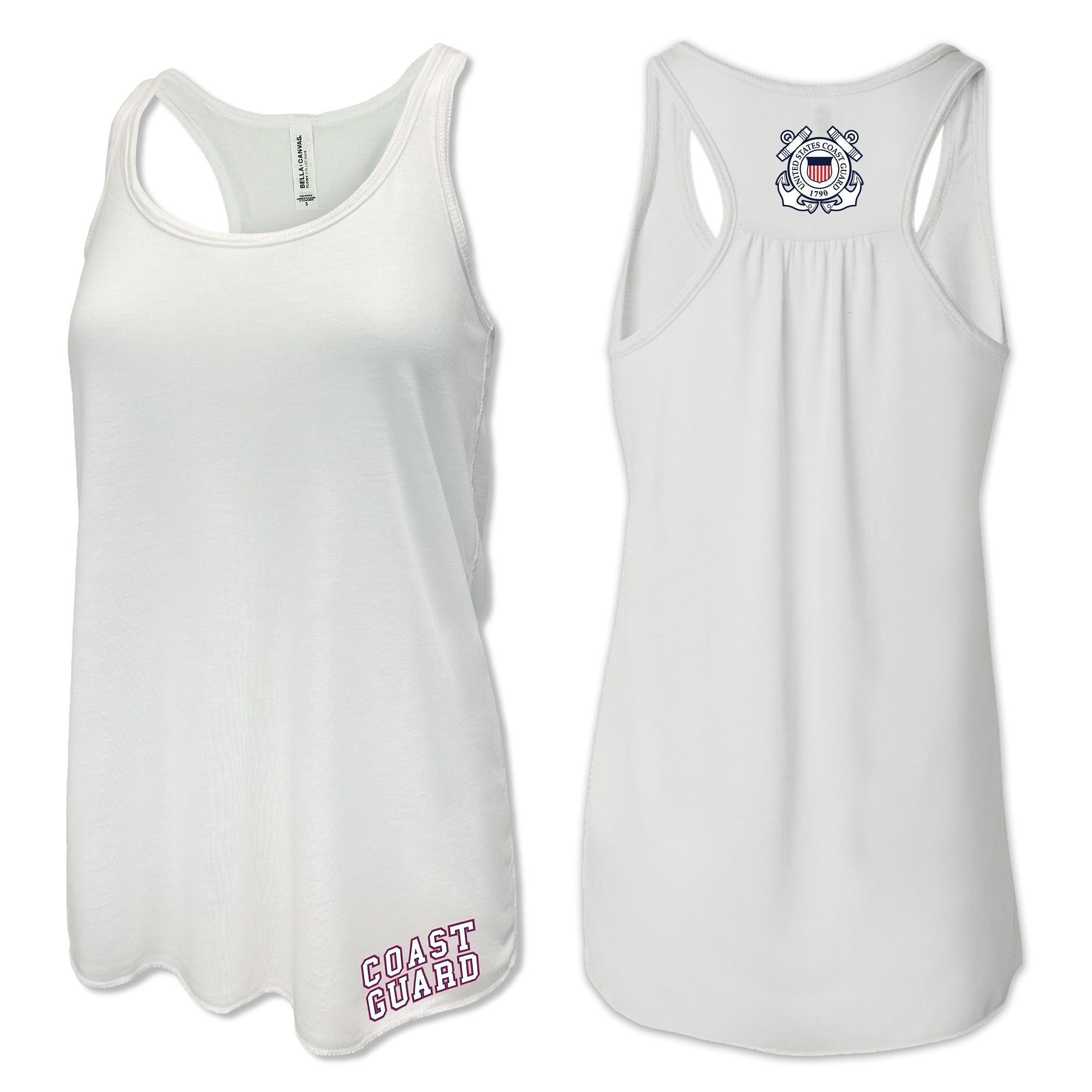 Coast Guard Ladies Duo Racerback