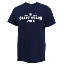 Load image into Gallery viewer, Coast Guard Wife T-Shirt (Navy)