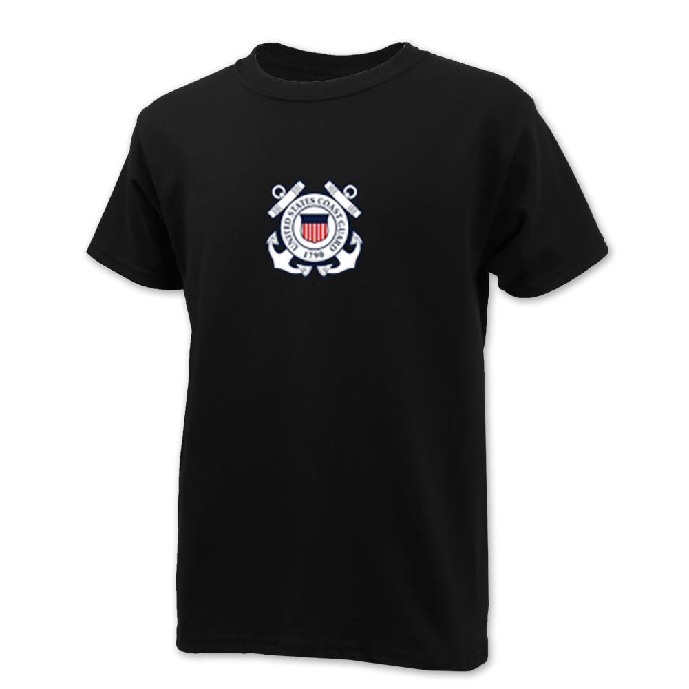 Pick Your Design Coast Guard Youth T-Shirt (Black)