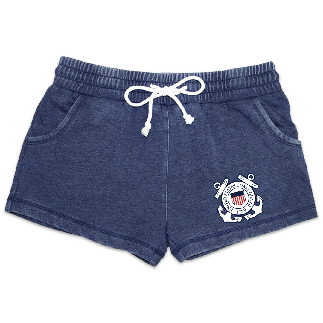 Coast Guard Ladies Seal Logo Rally Short