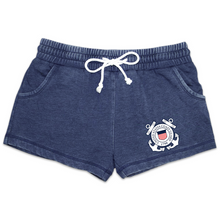 Load image into Gallery viewer, Coast Guard Ladies Seal Logo Rally Short