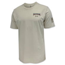 Load image into Gallery viewer, Under Armour Freedom Military Eagle T-Shirt (Sand)