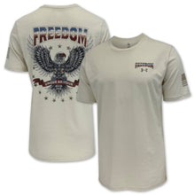 Load image into Gallery viewer, Under Armour Freedom Military Eagle T-Shirt (Sand)