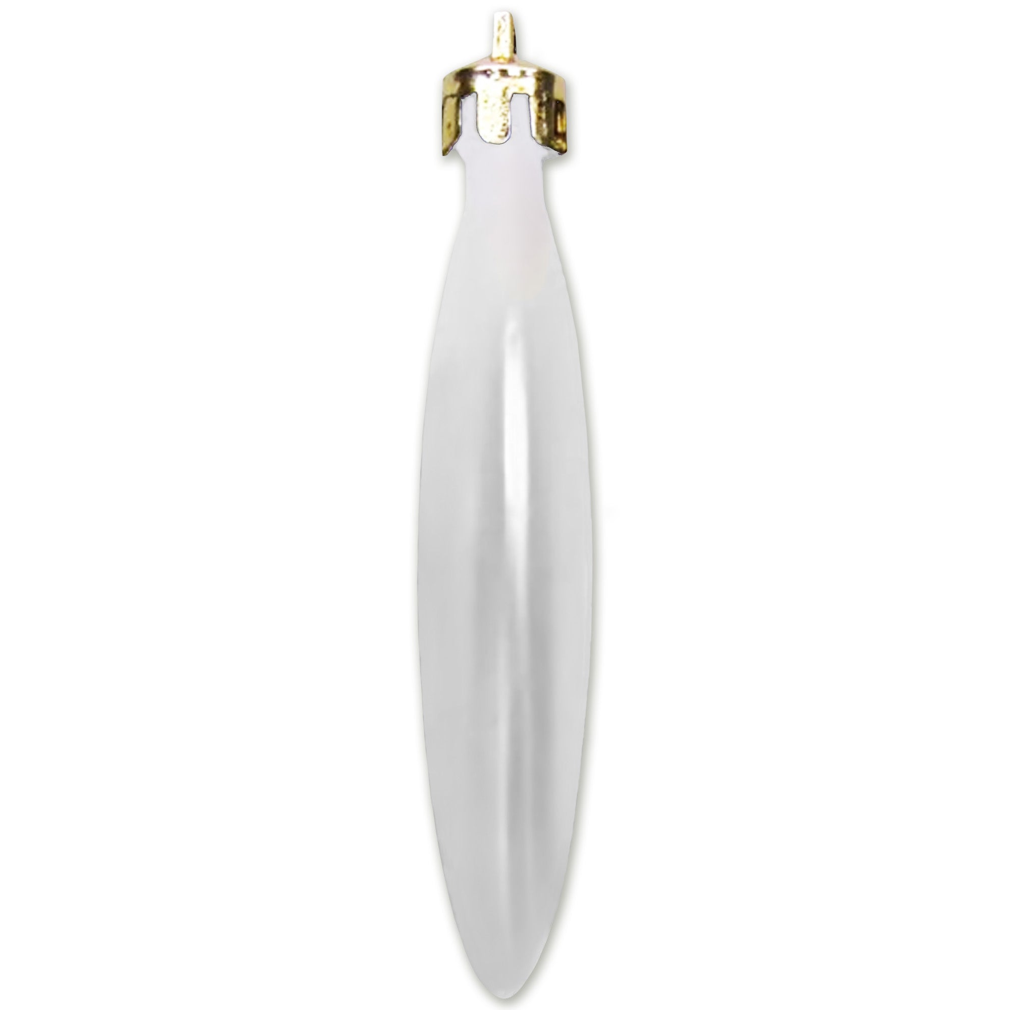 Coast Guard 2025 Seal 3" Satin Finish Flat Shatterproof Ornament (White)