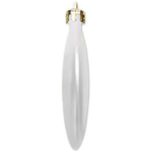 Load image into Gallery viewer, Coast Guard 2025 Seal 3&quot; Satin Finish Flat Shatterproof Ornament (White)