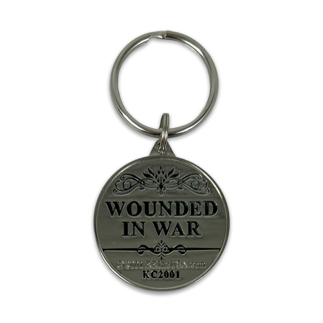 Wounded Warrior Freedom Isn't Free Double Sided Key Ring