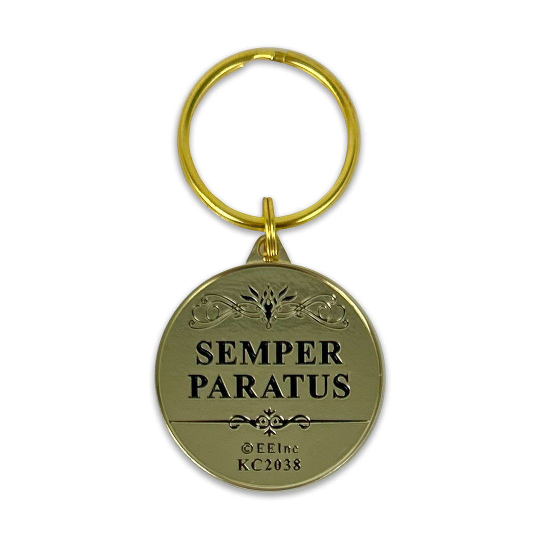 United States Coast Guard Double Sided Key Ring