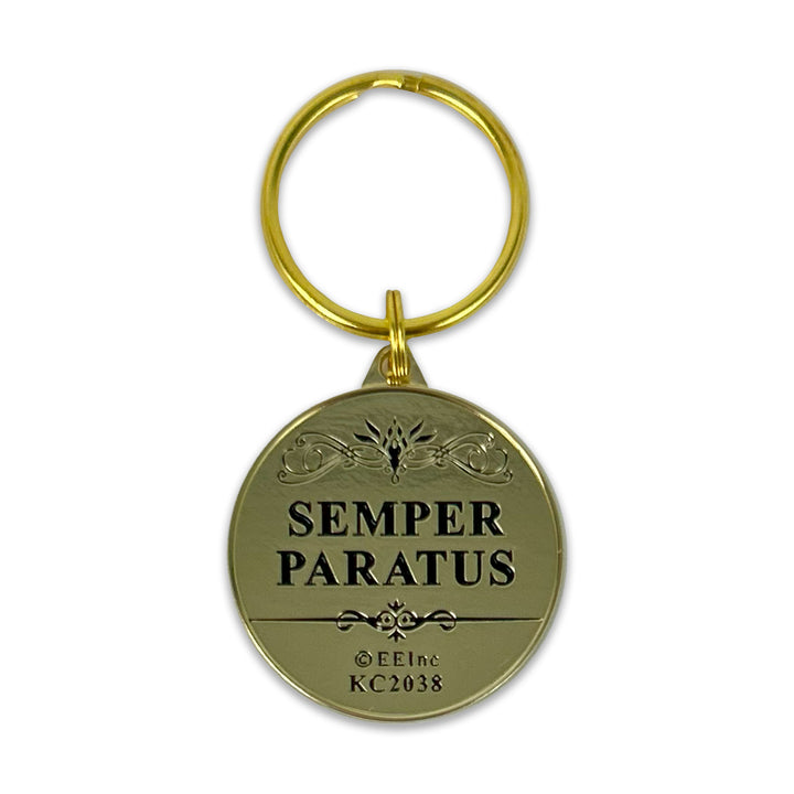 United States Coast Guard Double Sided Key Ring