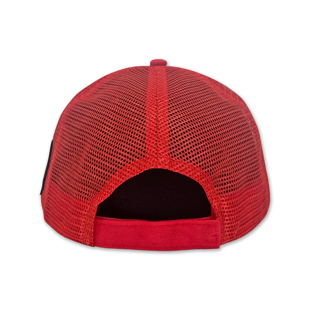 Liberty America Land of the Free Mesh Back Hat (Red)