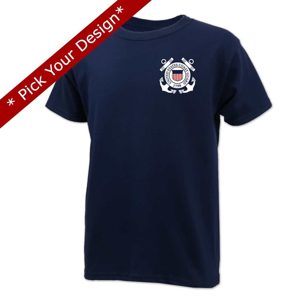 Pick Your Design Coast Guard Youth T-Shirt