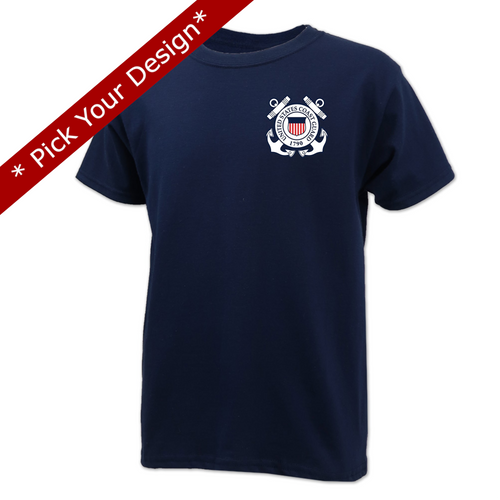 Pick Your Design Coast Guard Youth T-Shirt