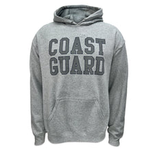 Load image into Gallery viewer, Coast Guard Bold Block Reflective Hood (Grey)